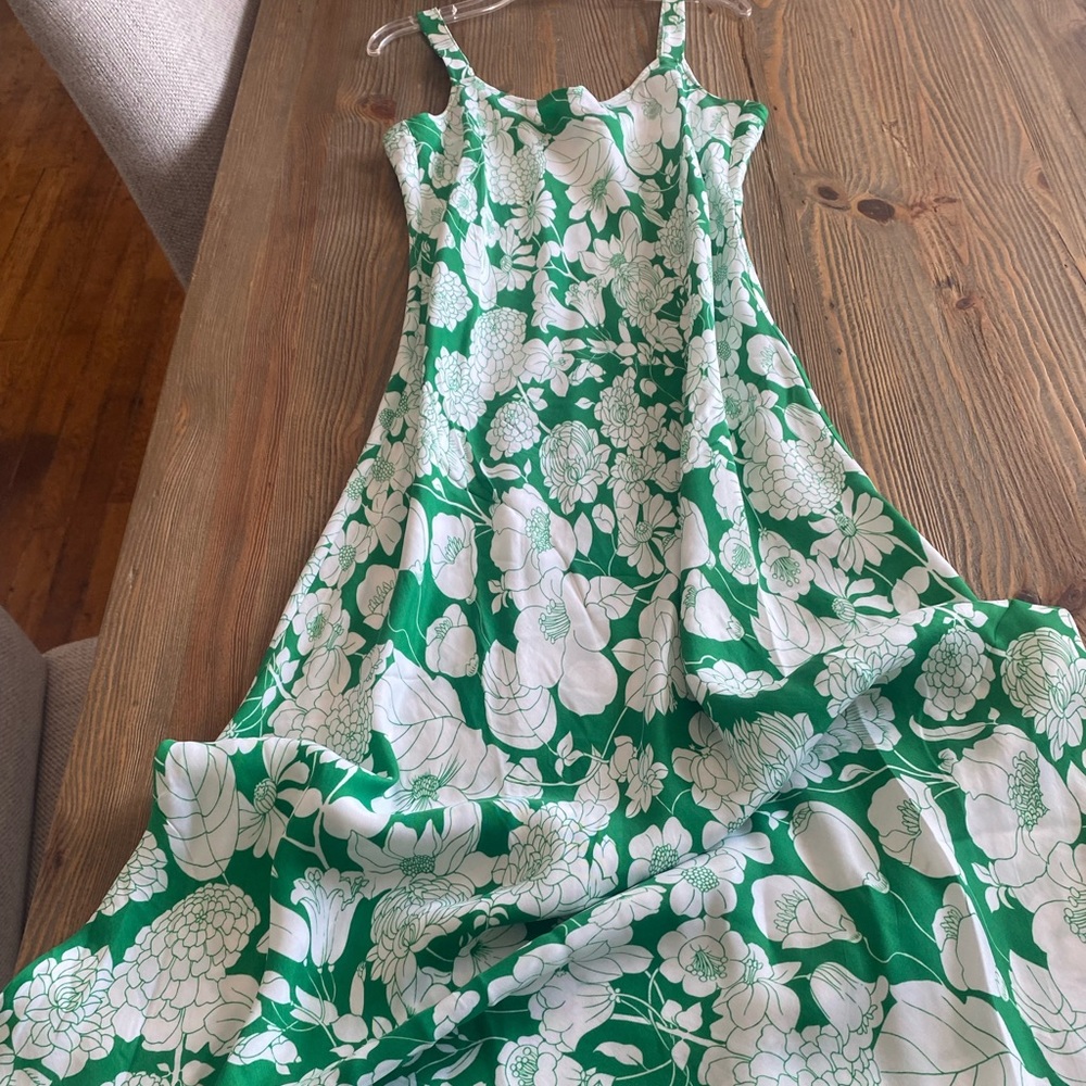 J crew floral slip dress - Size 8T